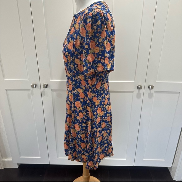 Tularosa Iris Floral Dress Size Large - Picture 5 of 6